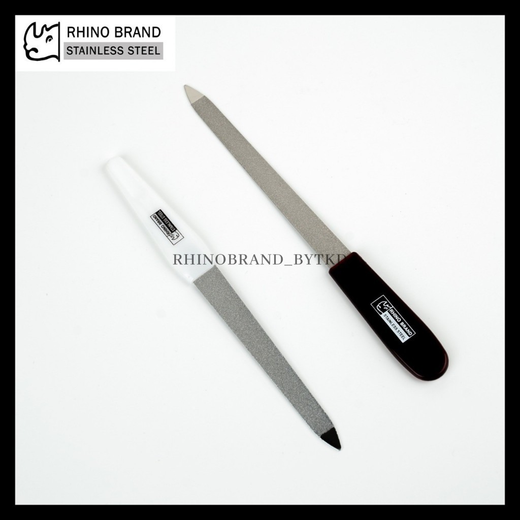 Rhino Brand ตะไบ ตะไบเล็บ (3.5/4นิ้ว) คุณภาพดี Nail File No.S21 S22 by TKD
