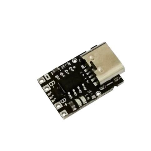 บอร์ดชาร์จแบตเตอรี่ลิเธียมขนาดเล็กพิเศษ 1A 3.7V4.2V โมดูลเครื่องชาร์จอินเทอร์เฟซ Type-C พร้อมแผ่นป้องกัน