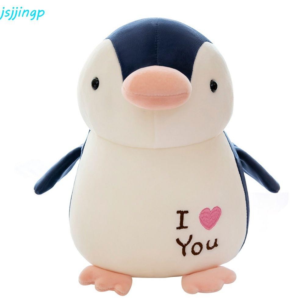 Jsjjingpเพนกวินของเล่นตุ๊กตาของขวัญวันเกิดเด็กปุยเพนกวินตุ๊กตา25/30/35เซนติเมตรหมอนนุ่มของเล่นเอาใจตุ๊กตาตุ๊กตาสัตว์