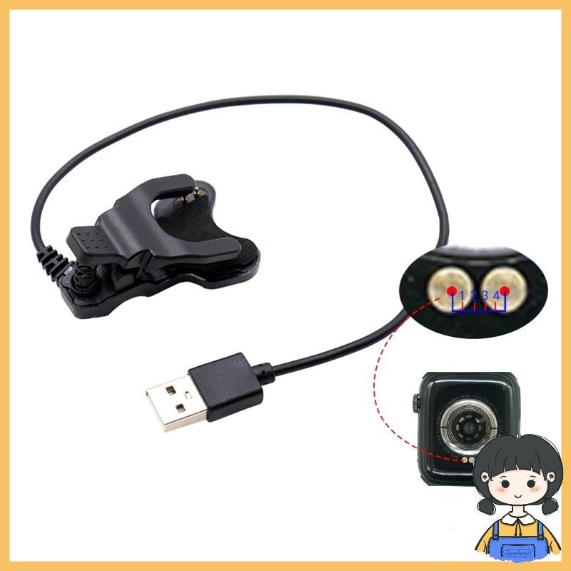 Bang สายไฟ USB สายชาร์จสายไฟสําหรับ T500 T600s FK78 FK88 X7 X8 X6 2Pin 3 มม.4 มม.สําหรับ Smart Watch