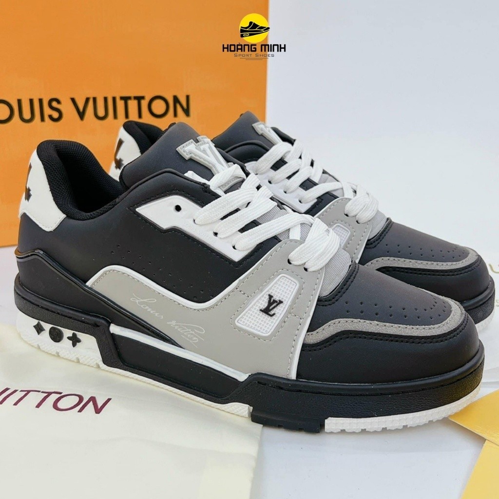 Louis Vuitton LV TRAINER 54 Black Gold Foil Liner Lv TRAINER กระเป๋าของขวัญ54มม