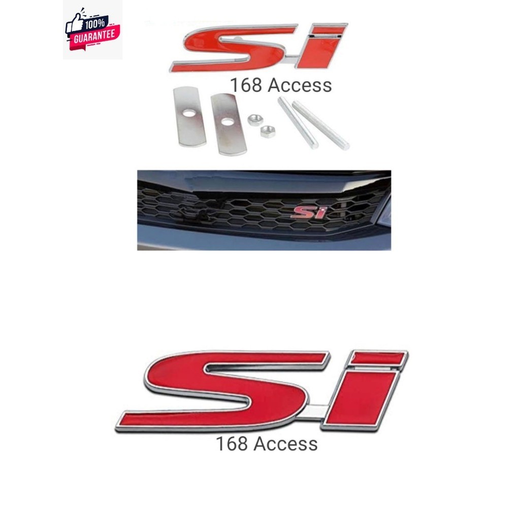 Logo Honda Si Style Japan / USA Spec.