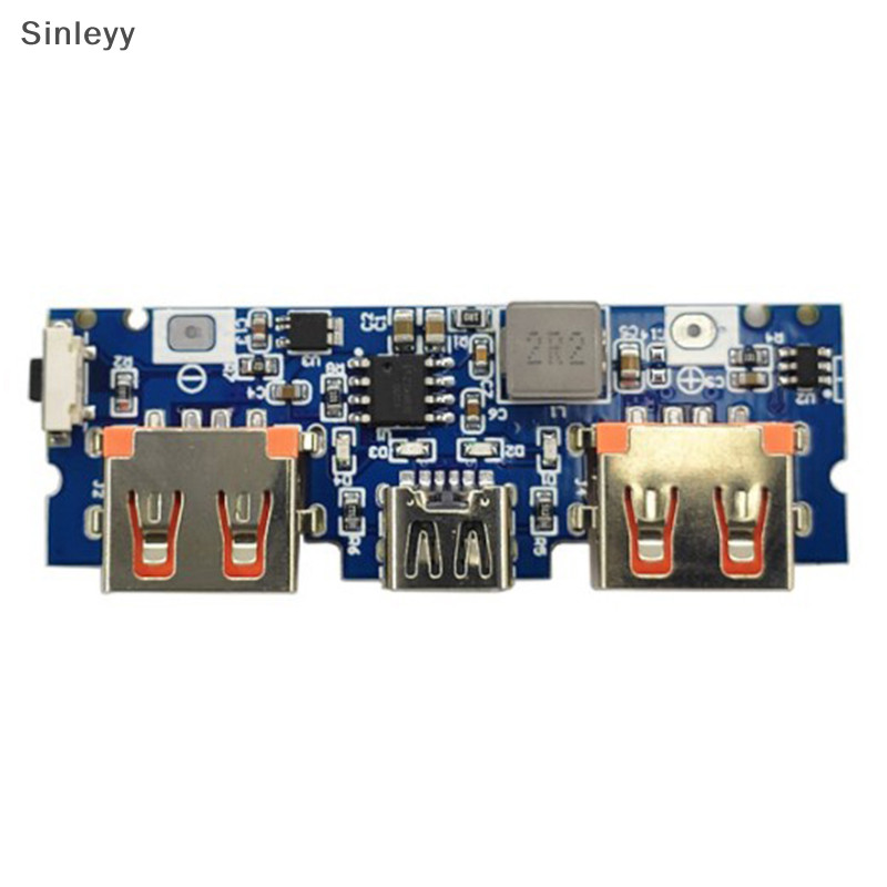 Nle Lithium Charger Board LED Dual USB 5V 2.4A Micro/Type-C USB Mobile 18650 โมดูลชาร์จ N