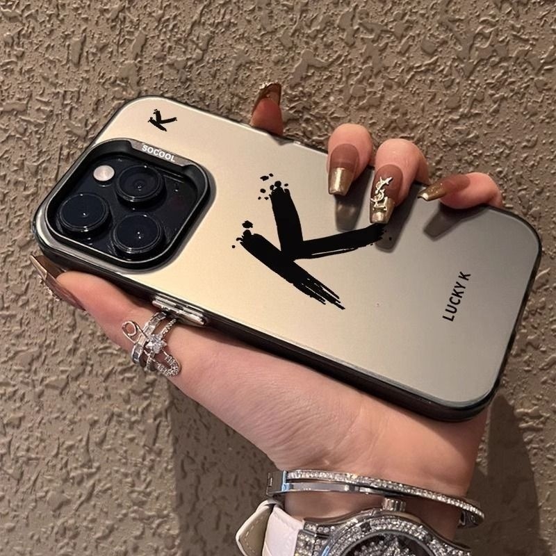 เคสโทรศัพท์สำหรับ iPhone x XS XR xsmax 11 12 13 14 15 Pro Max PLUS 26ตัวอักษรเคสซิลิโคนนิ่มหุ้มทั้งเครื่องกันกระแทกเคสโทรศัพท์เคส jk6l