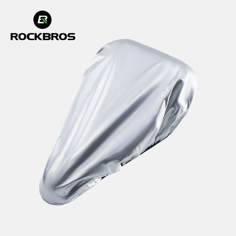 ROCKBROS เบาะจักรยานปกฝนจักรยานถนน จักรยานเสือภูเขา เบาะรองนั่งกันฝนน้ําหนักเบาที่นั่งปกกันน้ําอุปกรณ์ — صورة 2