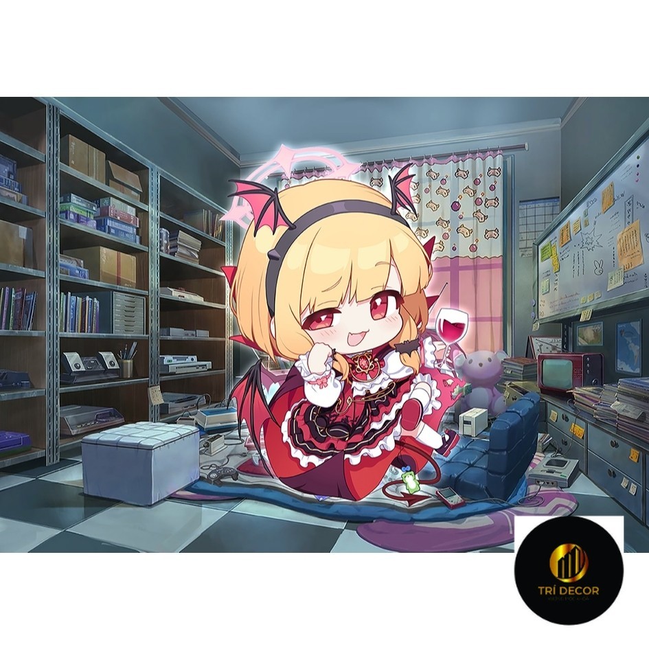 6 ซม. Vampire Queen Momoi Chibi พวงกุญแจพวงกุญแจ Blue Archive (Blue Archive) ธีมฮาโลวีน