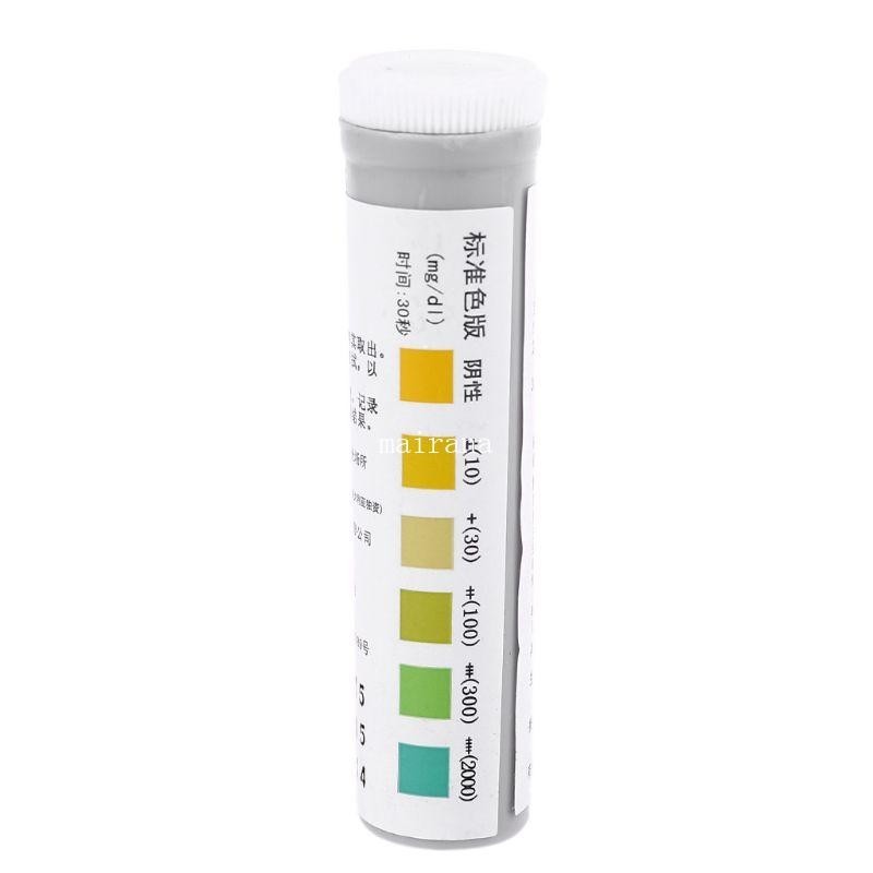 MT 20 Strips Urinarysis Reagent Strips Test Protein แถบทดสอบปัสสาวะ Kidney Check