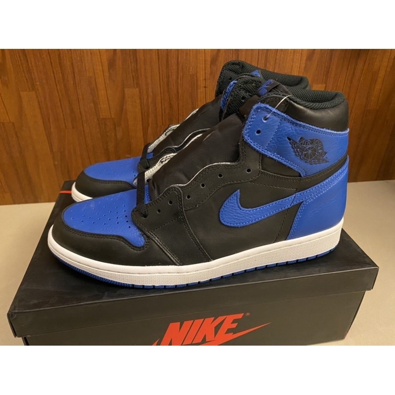 AIR A/J 1 ROYAL BLUE ROYAL สีดํา BLUE 2017 555088-007