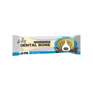 Pet2Go Daily Dental Bone ขนมขัดฟันสุนัขรูปกระดูก มี 3 ขนาด 4 รสชาติ