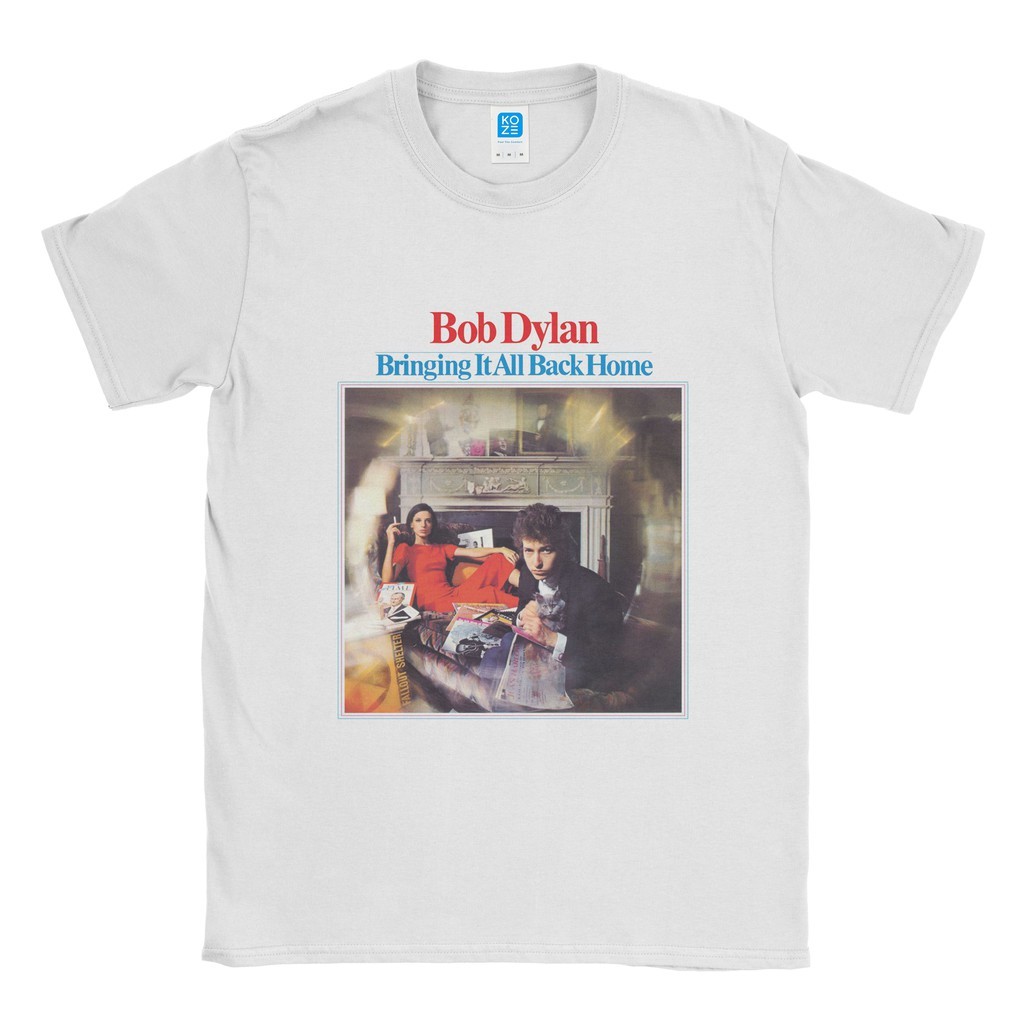 BAND - Bob Dylan Bringing Back Home T-Shirt - เสื้อยืด - Cotton Combed 24s