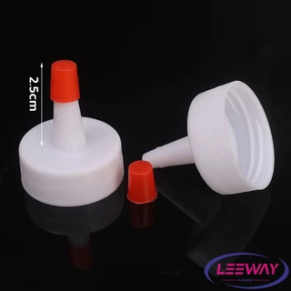 Leeway【มีสินค้าในสต๊อก】 ฝาขวดน้ำแร่ ฝาปิดขวดเครื่องปรุง 5pcs/แพ็ค ฝาขวดน้ำอเนกประสงค์ ปิดกันแมลง Plastic bottle cap