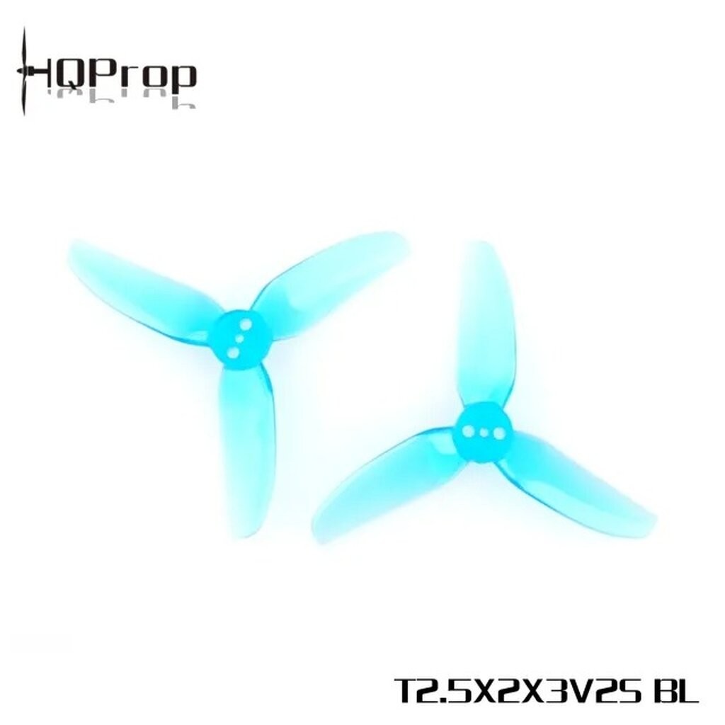 2.5-H7 HQprop T2.5X2X3V2S 2.5Inch 1.5mm Shaft Micro Whoop Prop ใบพัดโดรน fpv racing Drone