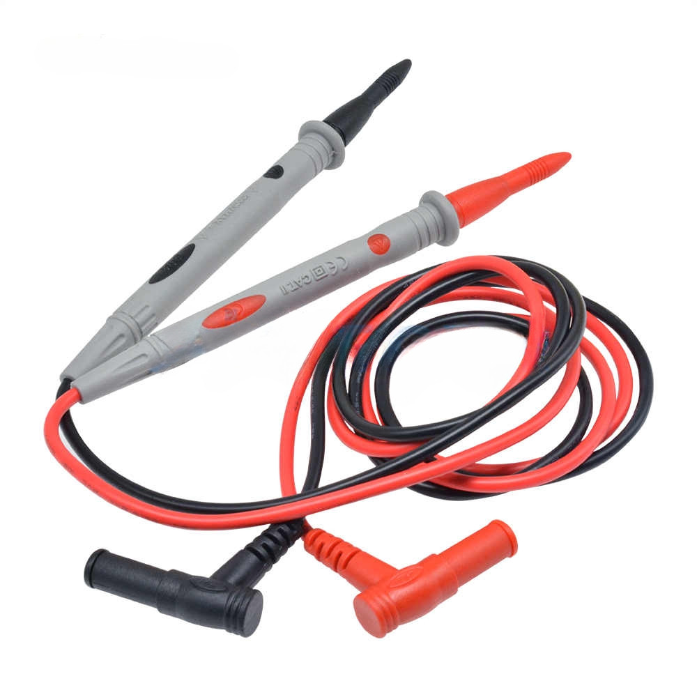 1 คู่ 1000V 10A 20A Universal Probe ทดสอบตะกั่ว Pin สําหรับมัลติมิเตอร์แบบดิจิตอลเข็มเคล็ดลับ Multi เมตรเครื่องทดสอบตะกั่ว Probe ลวดปากกา