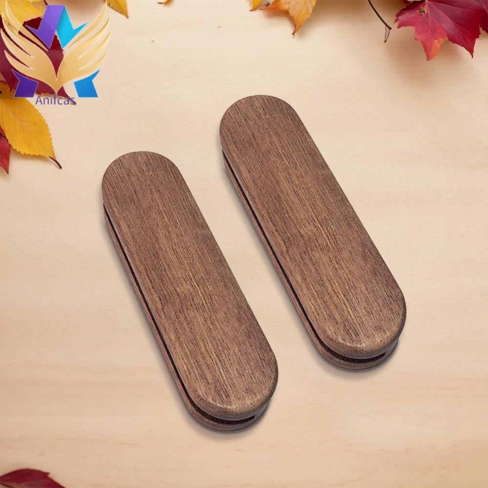 2 ชิ้น Sapele BBQ Pan Handle กระทะทนความร้อนฉนวน Grip สําหรับการตั้งแคมป์กลางแจ้ง ราคา ถูกที่สุด ดีลบีเคเค แกลเลอรีภาพที่ 6