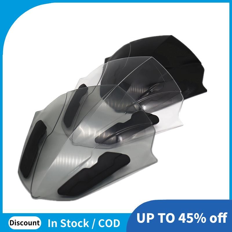 กระจกรถจักรยานยนต์ WindScreen Visor Viser สําหรับ Yamaha NVX 155 V1 / Aerox 155 / NVX V2 2021 ทนทาน