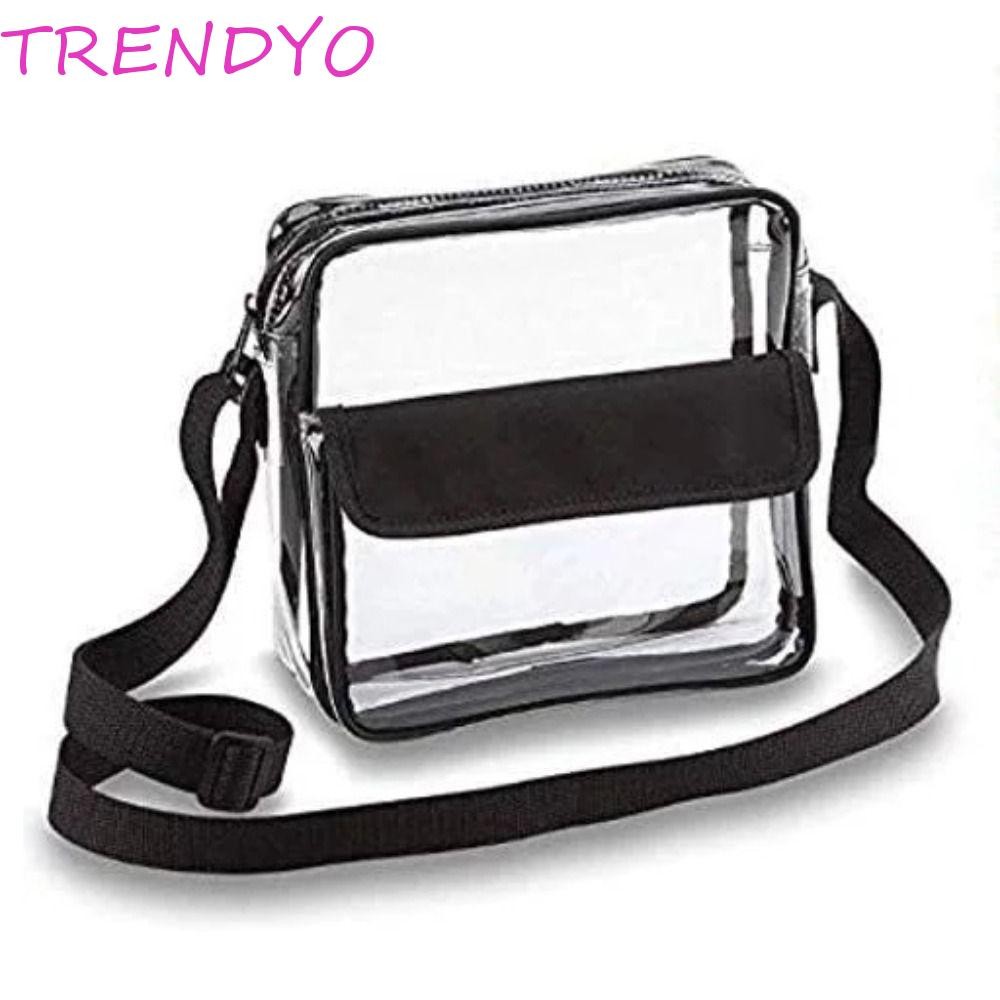 Trendyo Jelly กระเป๋าถือ, PVC กระเป๋าสะพายใสกันน้ํา, กระเป๋ากีฬายิมพร้อมซิปกระเป๋าถือใสกระเป๋าชายหาดผู้หญิง