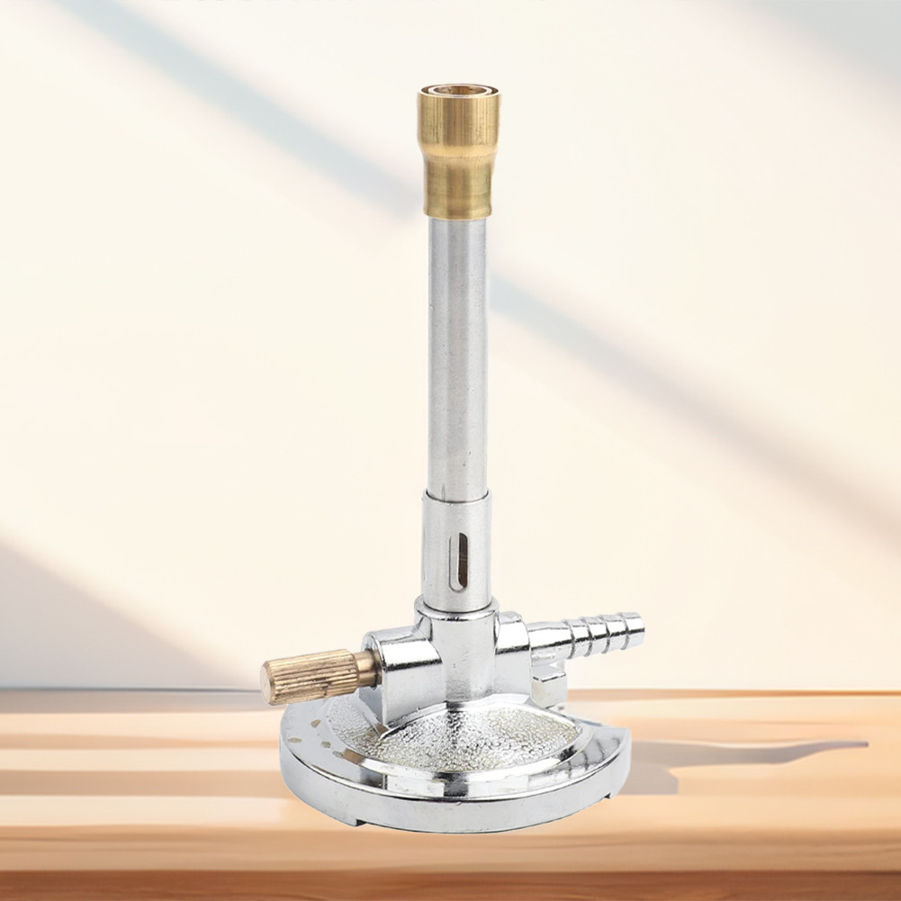 1 ชิ้นหลอดเดี่ยว Bunsen-Burner ความร้อน-Resistant Lab-Heating อุปกรณ์สําหรับ Liquid Lab-Heating อุปกรณ์