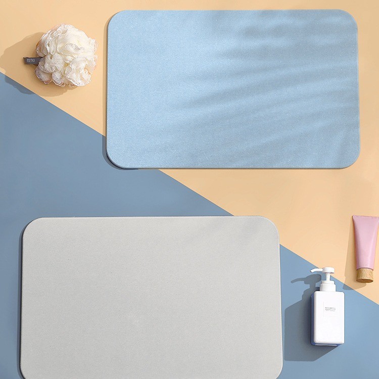 🏠Jibbyhome🏠พรมหินเช็ดเท้าญี่ปุ่น มี 2ขนาด 30x40cm./39x60cm. ซับน้ำดีที่สุด  พร้อมส่งในไทย #พรมหิน