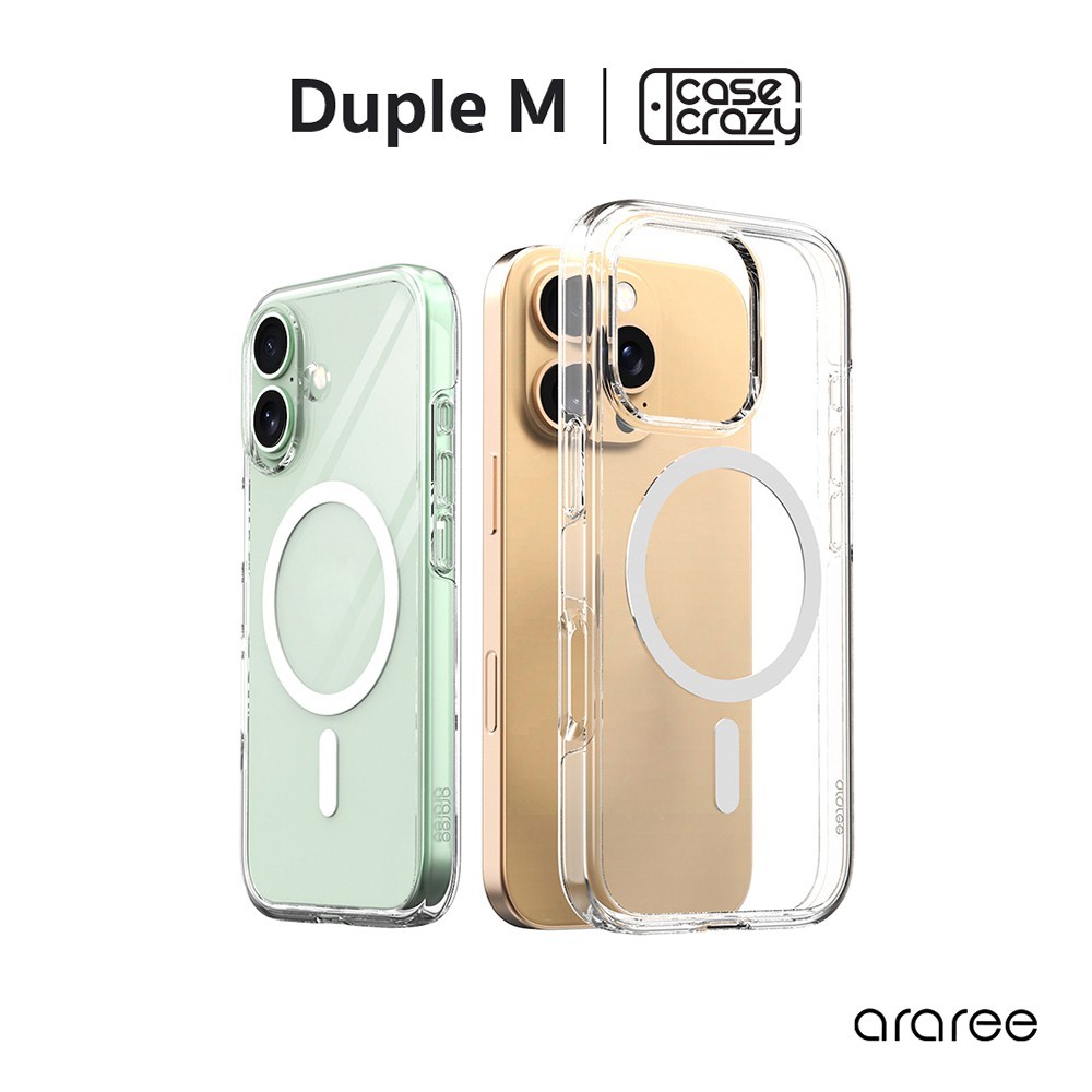 ARAREE รุ่น  Duple M  เคสสำหรับมือถือ iPhone 16 / 16 Plus /16 Pro /16 Pro Max