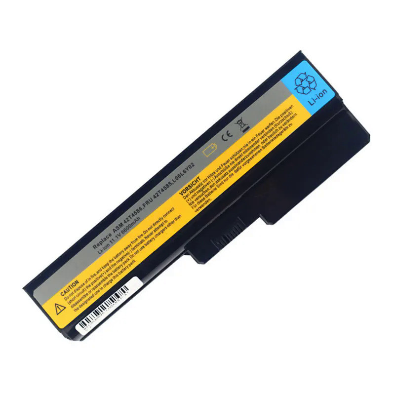 New แบตเตอรี่แล็ปท็อป for Lenovo 42T4585 42T4586 L08O6C02 L08S6C02 LO806D01 LO8N6Y02 42T4729 42T4730