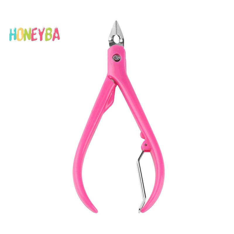 <Honeyba>Professionalเล็บหนังกําพร้าNipperกรรไกรสแตนเลสเล็บClipper Dead Skin Remover Pedicure Eagle Beakคีมเครื่องมือNice