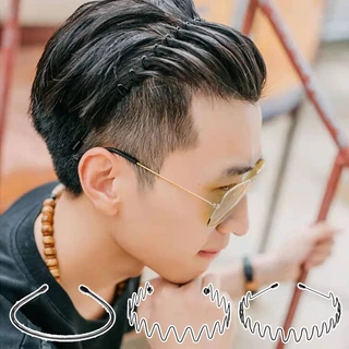 HBC29 ซื้อ 5 แถม 1 (กด6ชิ้นได้ราคา5ชิ้น)ที่คาดผมท่านชาย ทำจากโลหะคุณภาพดี ใช้ได้ทั้งชายหญิงพร้อมส่งจากไทย