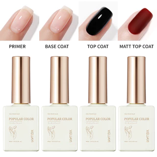 น้ำยาเคลือบเล็บ PRIMER/BASE/TOP ขนาด 15 ML *พร้อมส่งจากไทย*