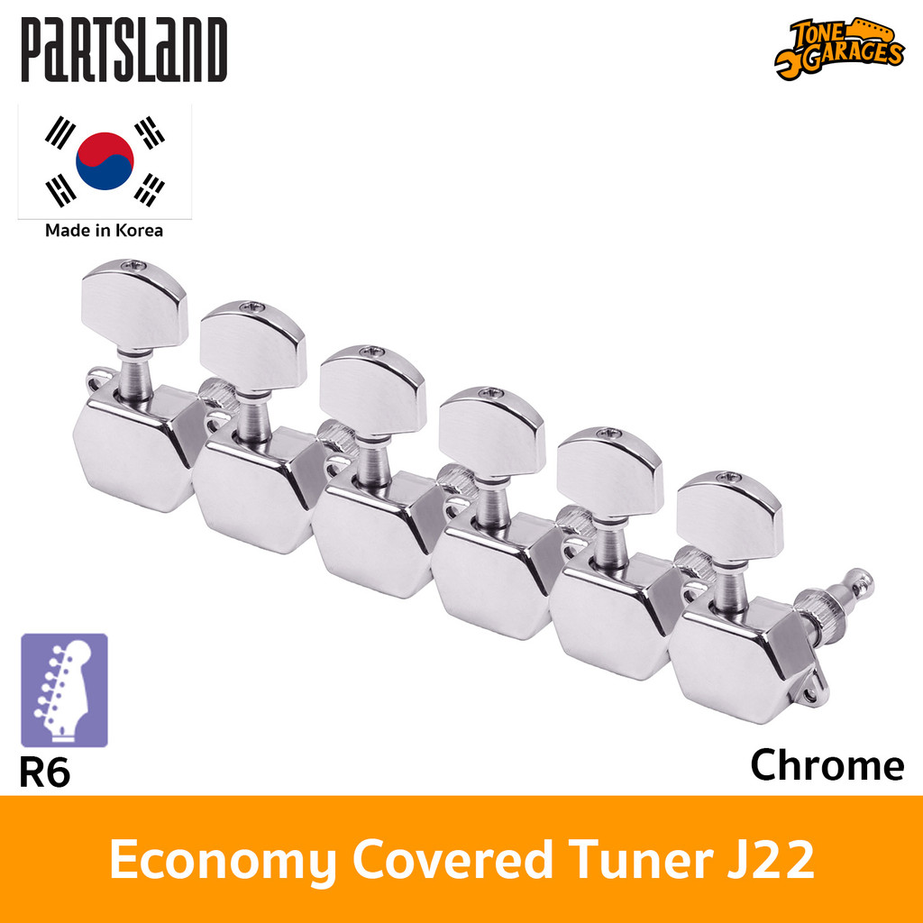 Partsland Machine Head Economy Covered Tuner ลูกบิดกีต้าร์