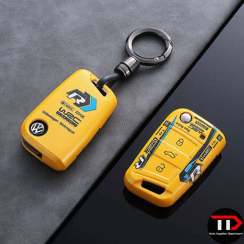 [สต๊อกพร้อม]เคสกุญแจรถ Volkswagen สําหรับ VW Polo Tiguan Passat B5 B6 B7 Golf EOS 4 5 6 Scirocco Jet