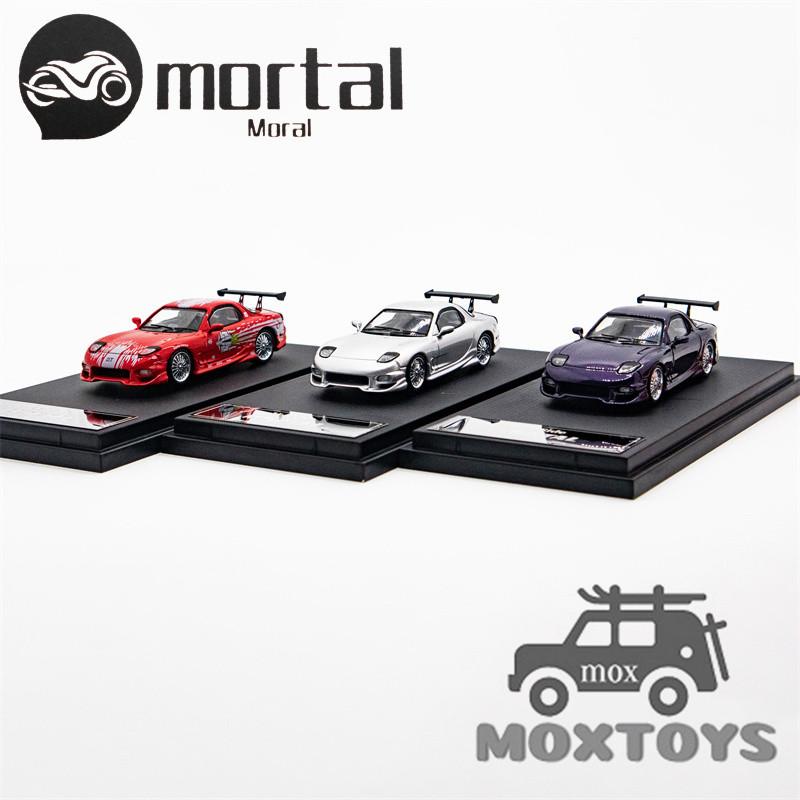 Mortal 1:64 RX7 Veilside รถเหล็กโมเดล