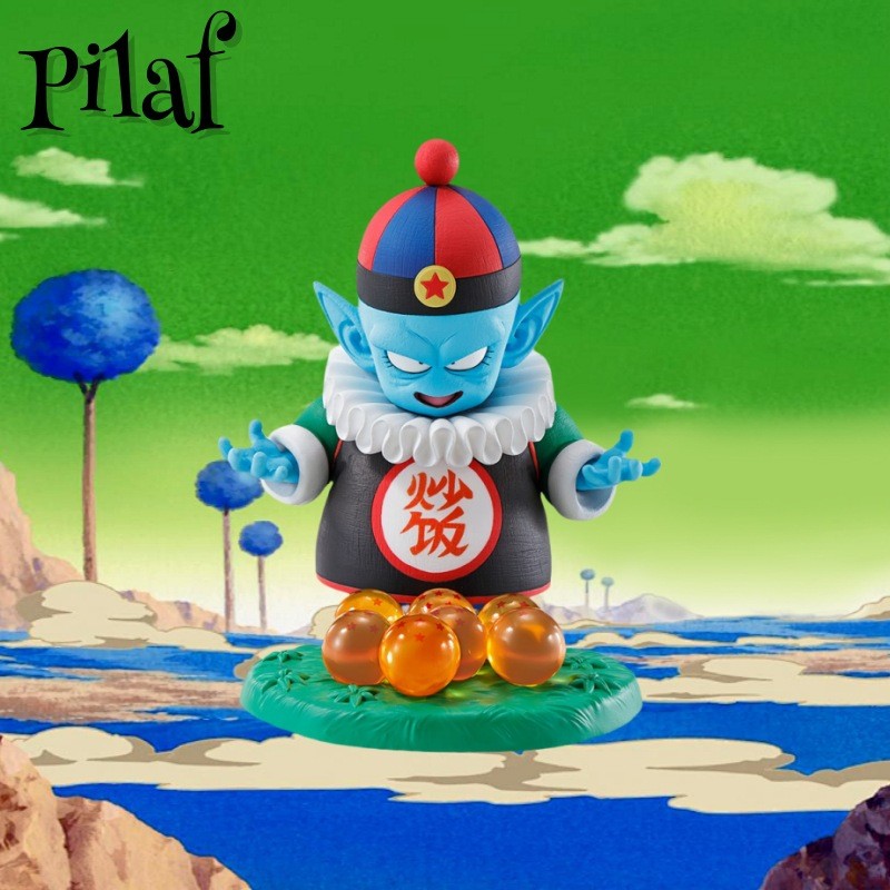10 ซม.อะนิเมะ Dragon Ball รูป Great Pilaf The Almighty ตัวเลขการกระทําโต๊ะเครื่องประดับคอลเลกชัน PVC ของเล่นเด็กของขวัญ