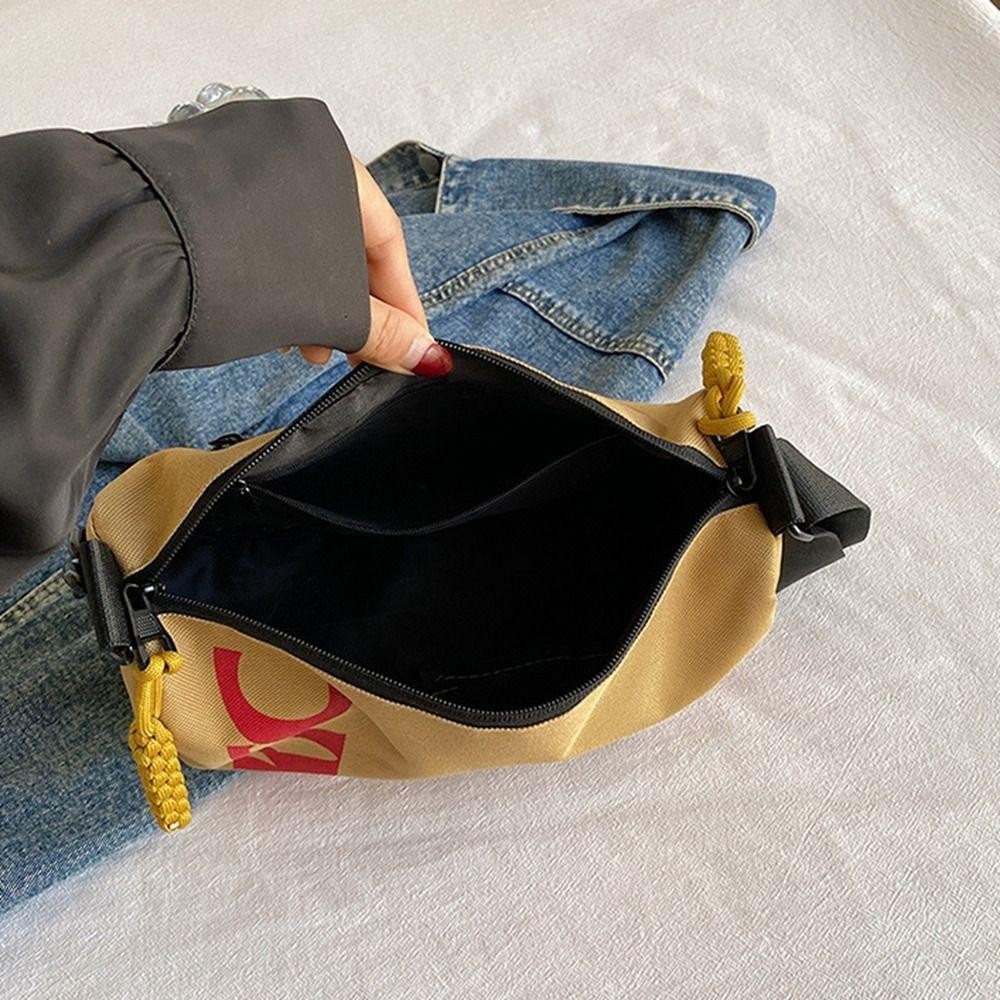Riverstone McDonalds Bag, Cartoon Waterproof Starbucks Bag, Casual Handbag Cute Letter KFC Crossbody Bag Women