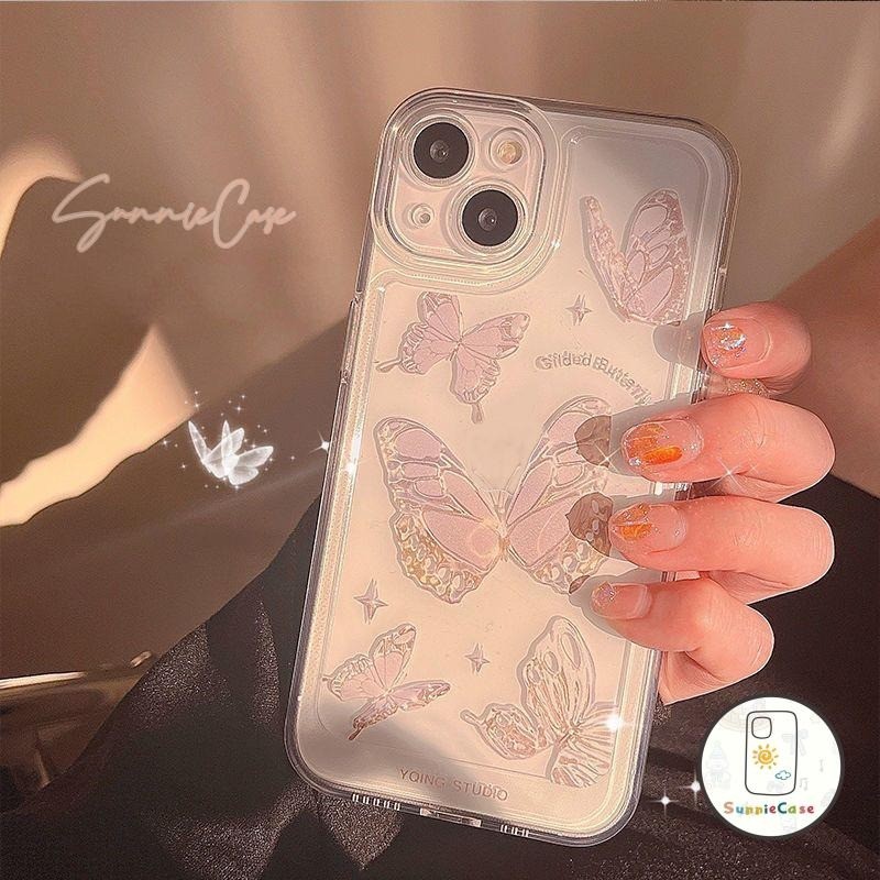 การ์ตูนน่ารักผีเสื้อ OPPO กรณีโทรศัพท์ A57 A12 A15 A38 A5s A36 A18 A74 A51 A76 A9 A55 A16 A54 A3S A1K A31 เรโนลต์ 5F 11