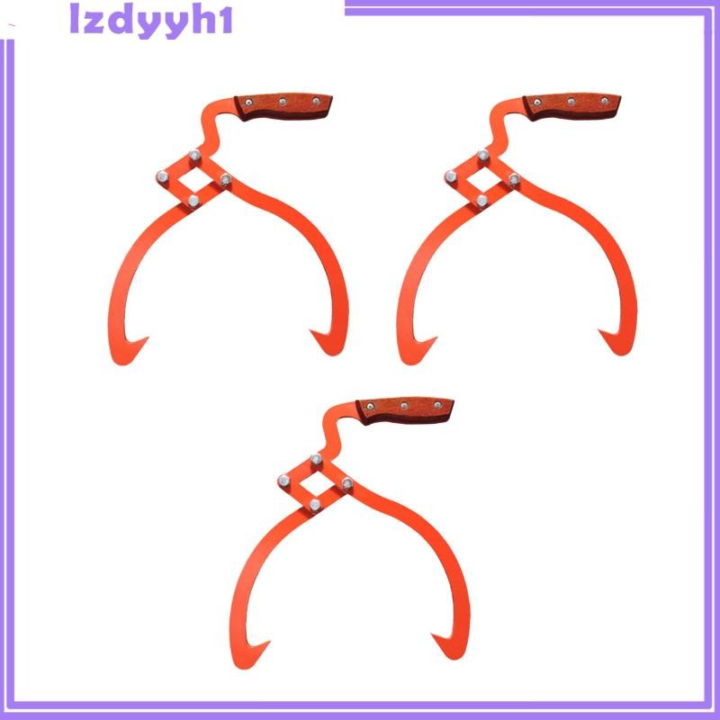 [JoyDIY] ที่คีบของ Timber ไม้แหนบไม้ประหยัดแรงงานคู่มือกันลื่นสําหรับยกบันทึก