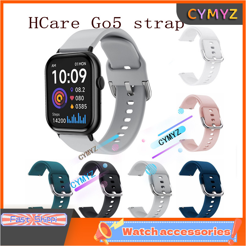 สาย HCare Go5 สายซิลิโคน HCare Go 5 Smart watch สายนาฬิกา สายรัดข้อมือกีฬา