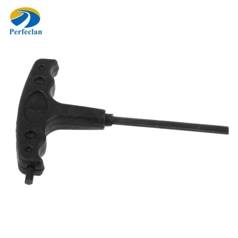 Perfeclan เครื่องมือประแจโรลเลอร์สเก็ตอินไลน์, รองเท้าสเก็ตซ่อม Spanner พร้อม T Handle Allen ประแจ Hex Key, มัลติฟังก์ชั่น, กีฬากลางแจ้ง