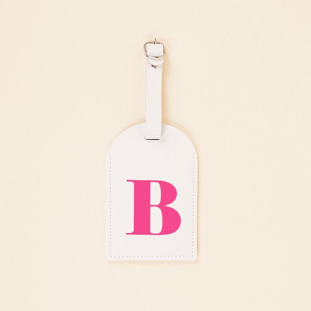Rose ตัวอักษรสีแดง PatternPU หนังแท็กกระเป๋าเดินทางเริ่มต้น Identifier ป้าย Baggage Boarding กระเป๋าแท็ก Travel Accessorie ปีใหม่ของขวัญคริสต์มาส