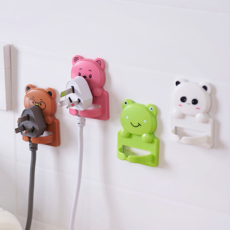 ตะขอติดผนัง ตะขอติดผนังแบบไม่ต้องเจาะ ที่แขวนสายไฟ ตะขอติดผนัง 3M ตะขอติดห้องครัว ห้องนอน ห้องอาบน้ำ