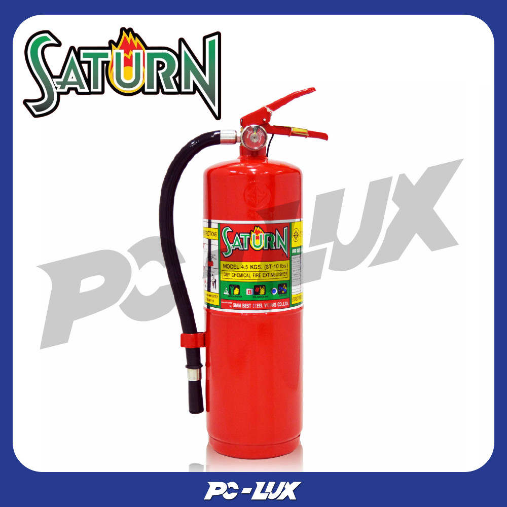 SATURN ถังดับเพลิงผงเคมีแห้ง 10 ปอนด์ 6A20B