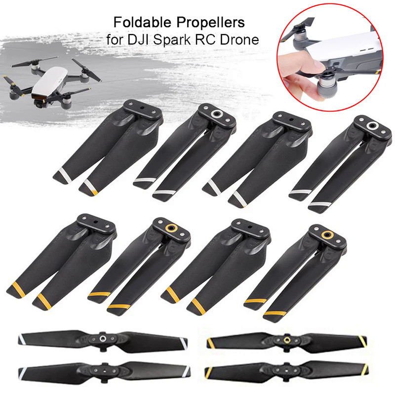 4pcs Spark 4730F 4730 Propeller Props Blade CCW/CW Carbon Fiber Composite Low Noise Quick Release Sp