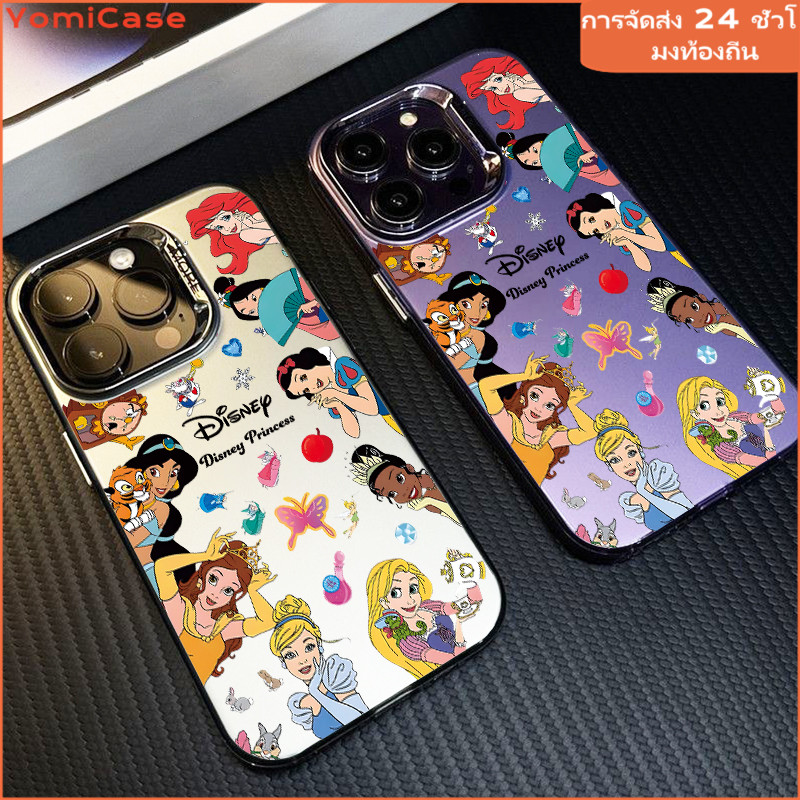 หรูหราเคสแข็ง เจ้าหญิงน้อย เคสvivo Y17 Y15 Y16 Y36 vivoY20 Y50 Y33T Y01 Y02 Y21 Y22 Y35 Y27 Y78 Y51 Y31 Y91 เคสน่ารัก
