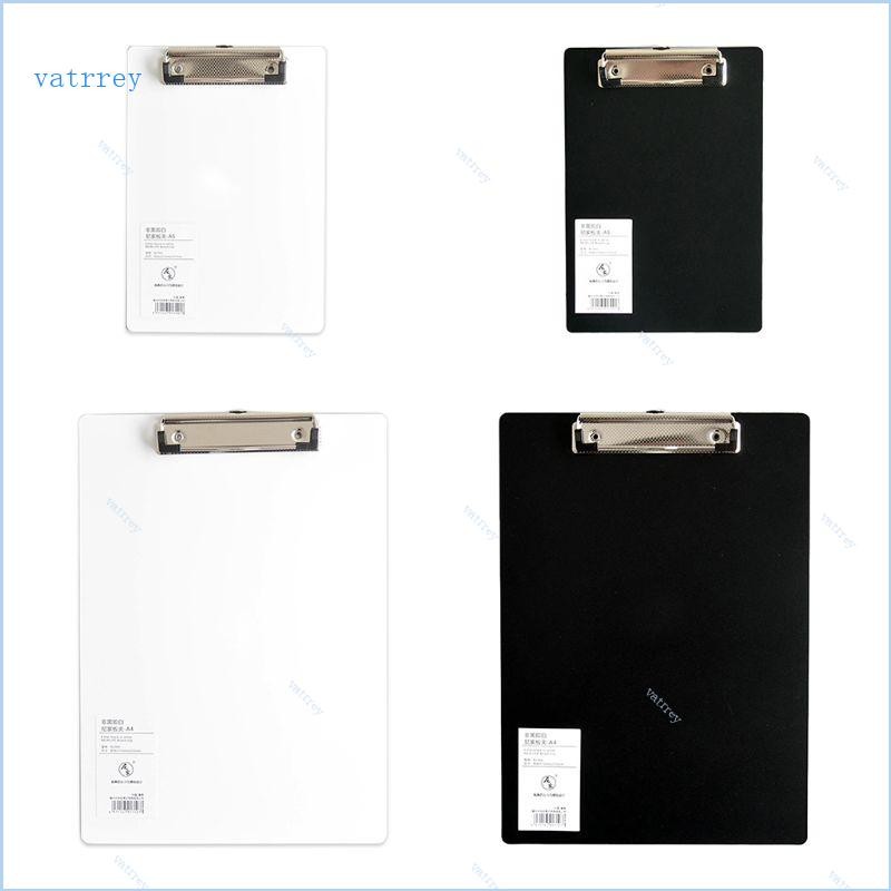 Va Simple A4 A5 Notepad Memo Pad Board คลิปหลวมแฟ้มโน้ตบุ๊คเขียน Clamps สํานักงานเครื่องเขียนโรงเรียนอุปกรณ์