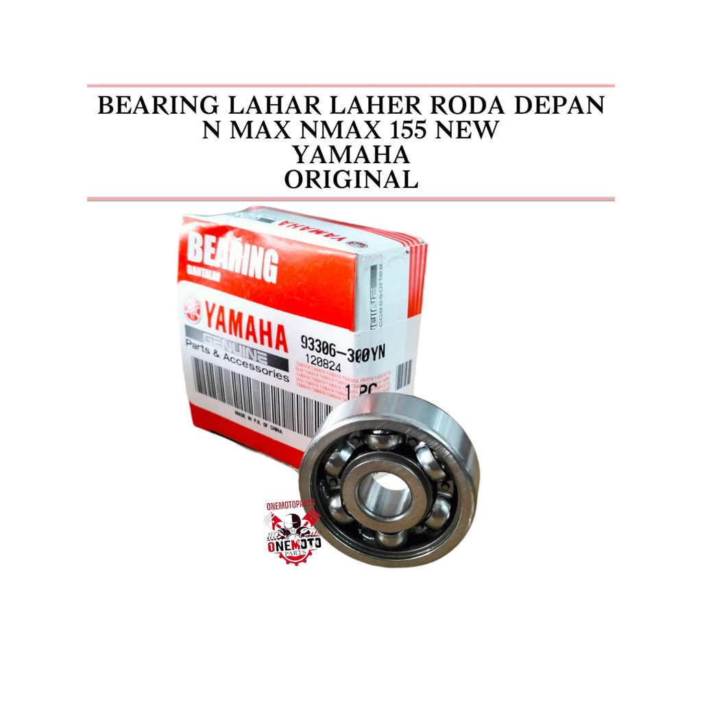Orimoto - LAHAR BEARING FRONT WHEEL LAHER N MAX NMAX 155 NEW YAMAHA ORIGINAL 93306-300YN-00