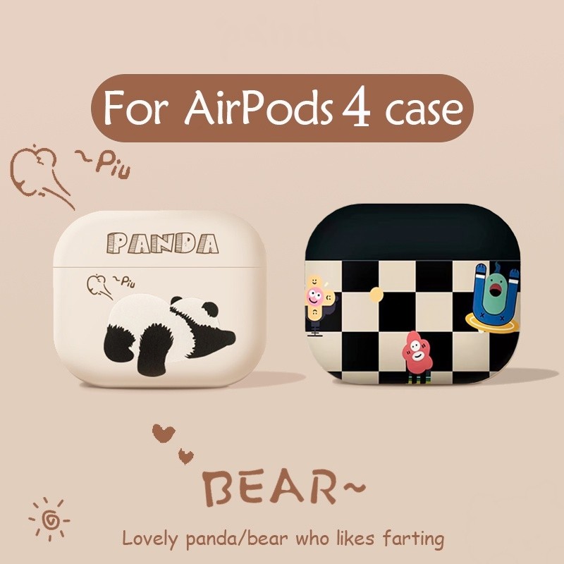กรณีหูฟัง Little Monster สำหรับ AirPods4 กรณีหูฟังนุ่ม เคสใหม่สำหรับ AirPodsPro2 กรณีหูฟัง เคส AirPodsPro ที่รองรับ เคส AirPods2gen