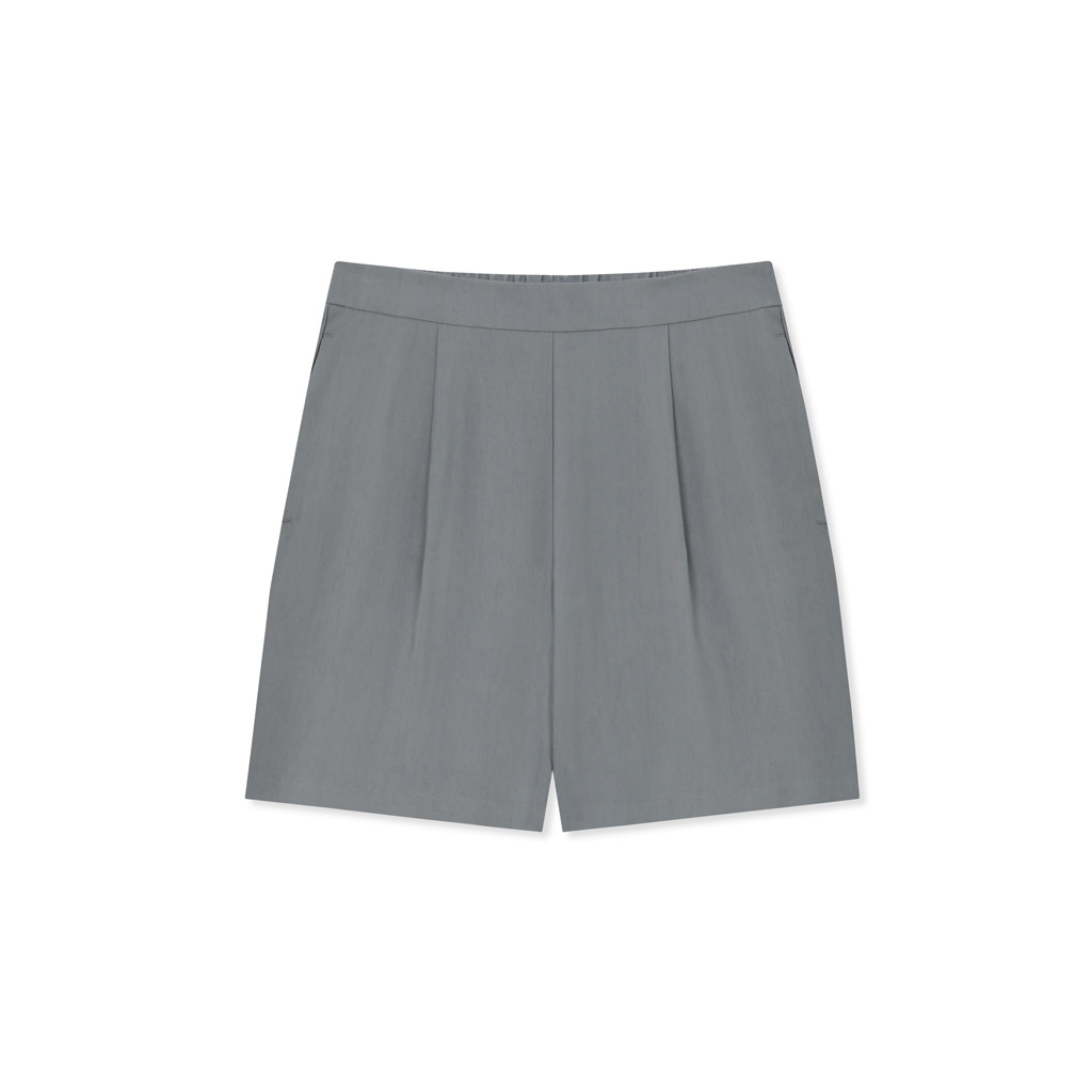 AIIZ (เอ ทู แซด) - กางเกงขาสั้นผู้หญิงเอวยางยืด Women's High Waist Elastic Shorts