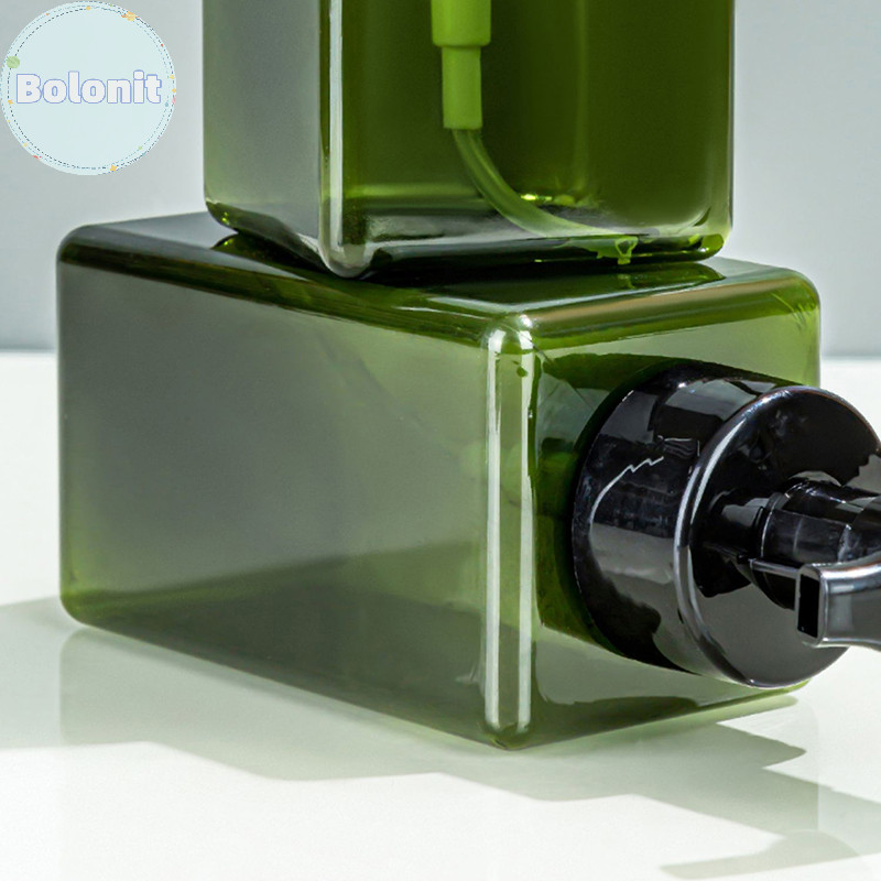 Bolonit 250/450ml Mousse Facial Cleanser โฟมขวดปั๊มพลาสติก Mini ขวดเปล่ารีฟิลสําหรับทําความสะอาดเครื่องสําอาง TH