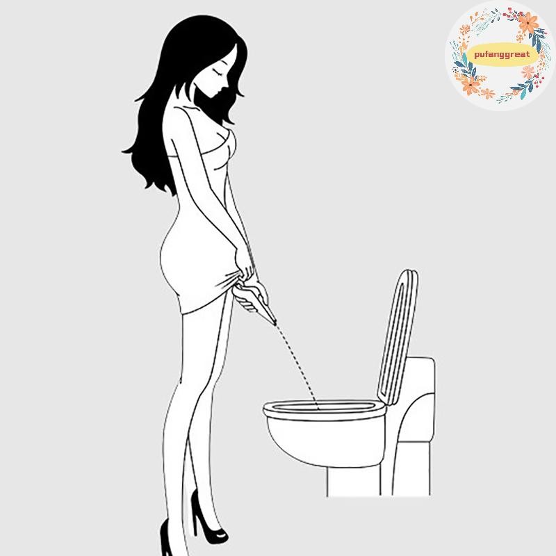 Pufanggreat 10PCS ทิ้งหญิง Urination ผู้หญิงปัสสาวะช่องทางสําหรับการเดินทางตั้งครรภ์ Camping กลางแจ้งแบบพกพายืน Pee กระดาษถ้วย TH - รูปที่ 7