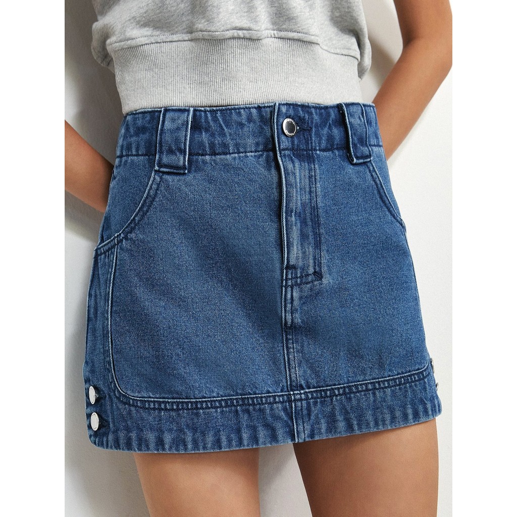 [Pomelo] กระโปรงกางเกงยีนส์ / Denim Skorts