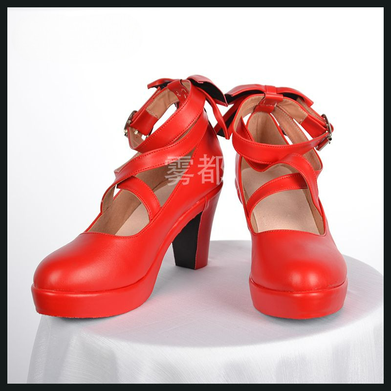🍀Puella Magi Madoka Magica Kaname Madoka Akemi Homura Cosplay shoes