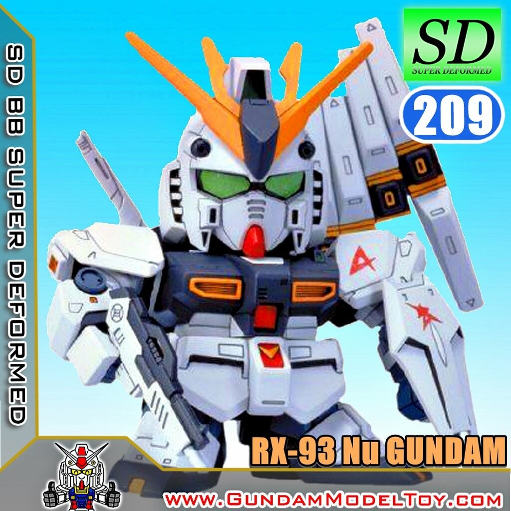 BANDAI SD BB209 Nu GUNDAM HWS โมเดล กันดั้ม กันพลา PS Toyland